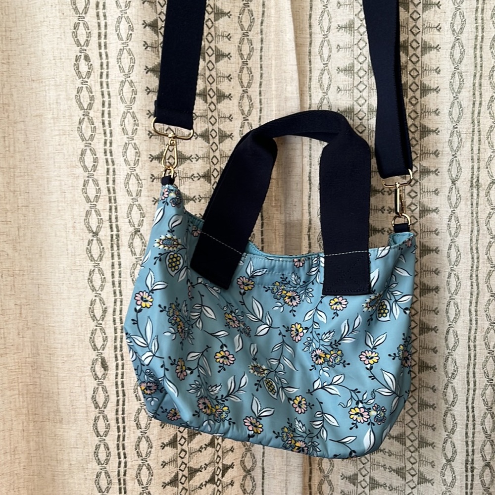 Loft floral reversible mini tote bag - Picture 3 of 7